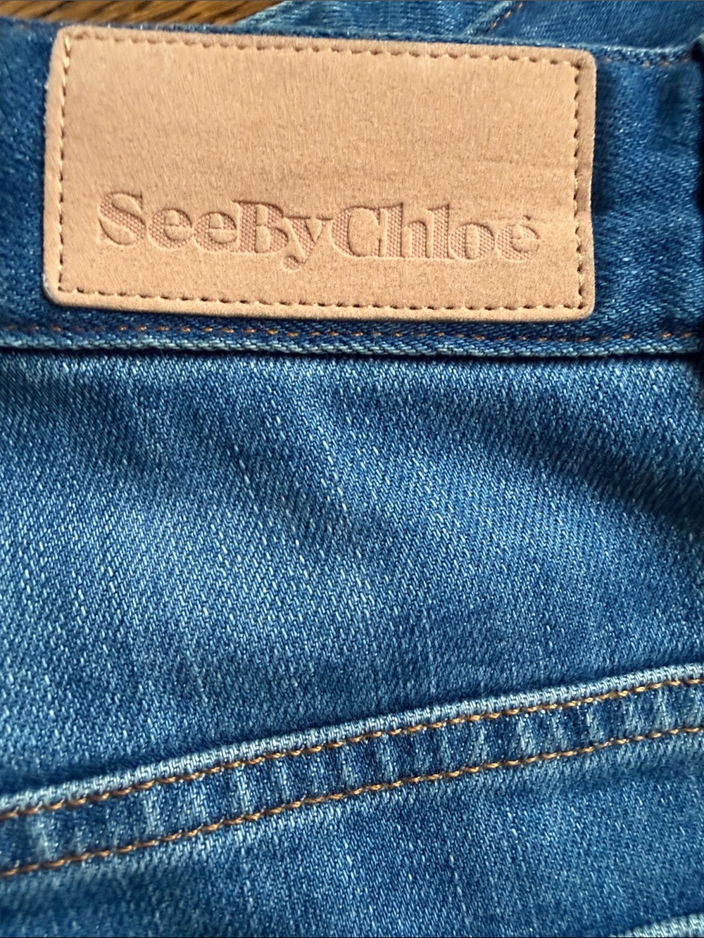 SEE BY CHLOE FABULOUS FRINGED JEANS